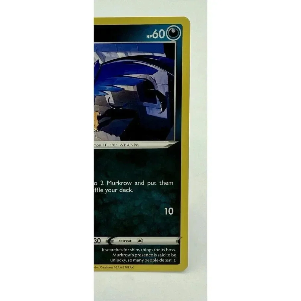 Murkrow 106/195 SWSH: Silver Tempest Non-Holo Pokémon TCG Mint‎ Unplayed